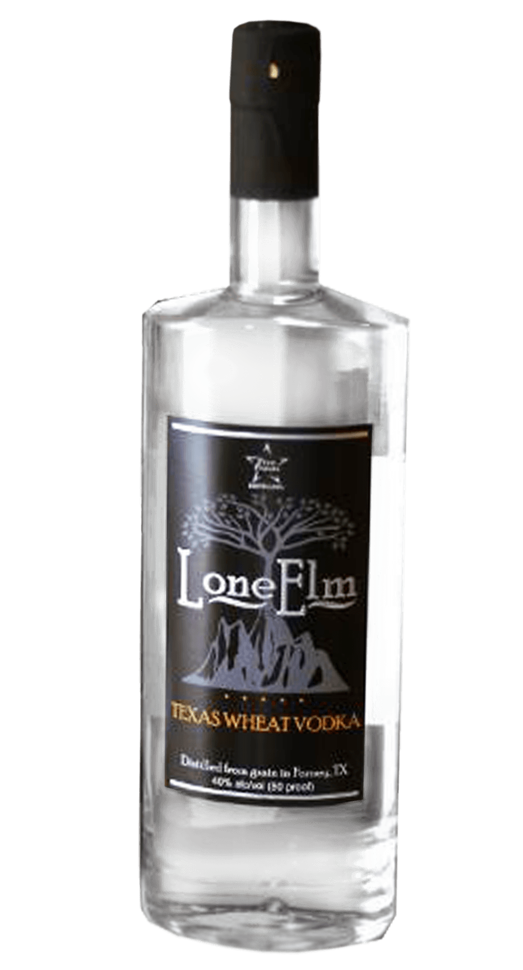 Lone Elm Vodka - Front