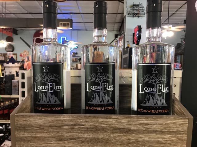 Lone Elm Wheat Vodka Box